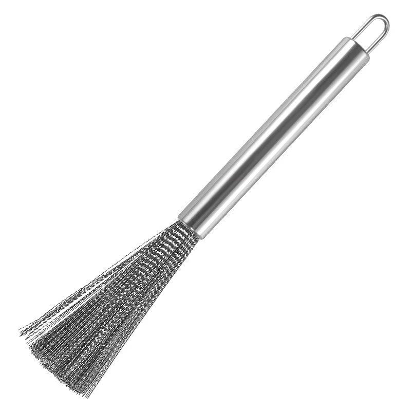 Stainless Steel Wok Brush Kitchen Dedicated Pot Cleaning Cleaning Gadget